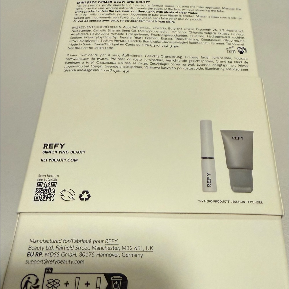REFY Face Primer Glow and Sculpt